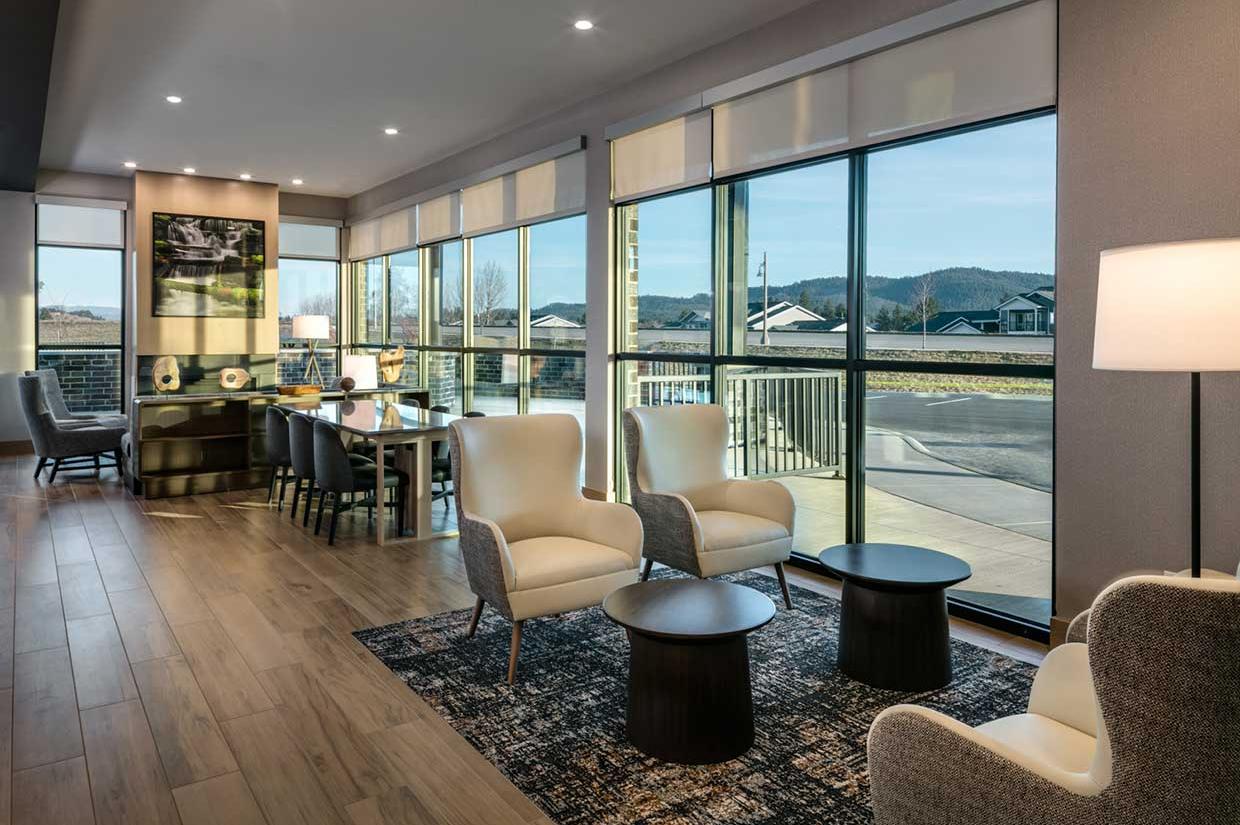 HP PF lobby interior